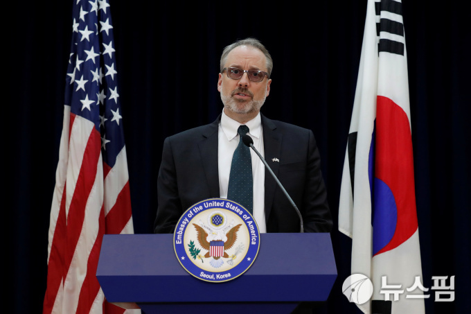 제임스 드하트  국무부 방위비분담협상대표. [사진=로이터 뉴스핌]