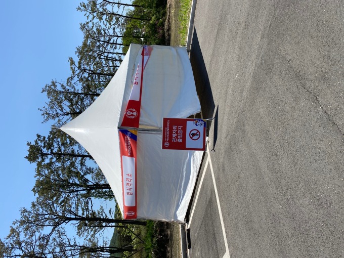 [서울=뉴스핌] 김용석 기자 = 따로 마련된  코로나19 의심 환자 격리 장소. 2020.05.13 fineview@newspim.com