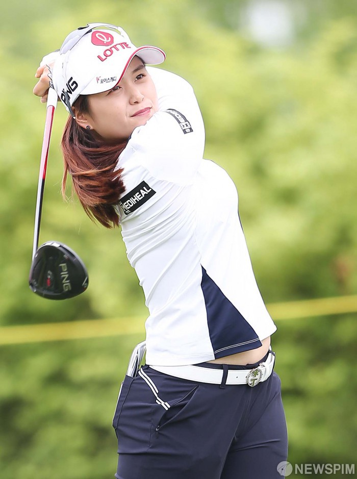 [양주=뉴스핌] 윤창빈 기자 = 최혜진의 플레이 모습. pangbin@newspim.com