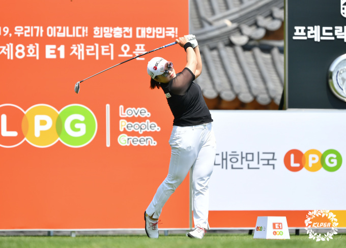 장하나의 플레이 장면. [사진= KLPGA]