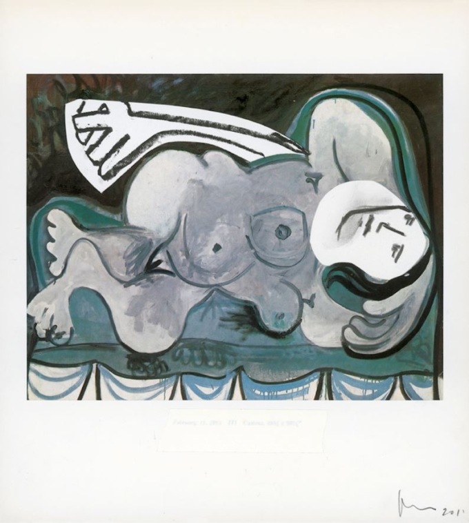 [서울=뉴스핌] 이영란 기자=리처드 프린스 '무제'. 2010. 콜라주, 오일 크레용, 파스텔 등 [사진=더 페이지갤러리] 2020.7.27 art29@newspim.com