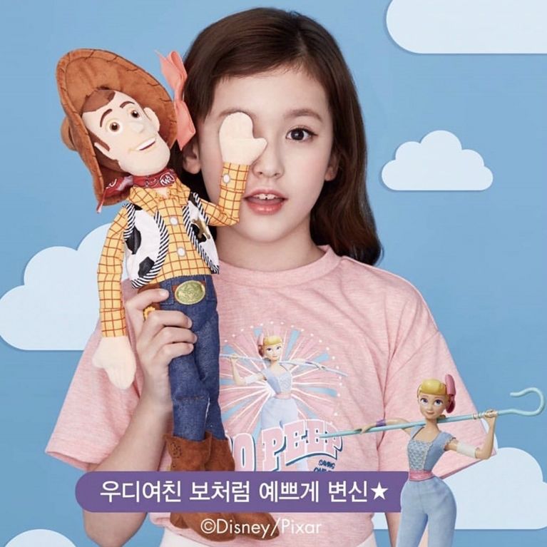 애니메이션 '토이 스토리 4' 보핍 캐릭터 티셔츠 소개 게시물 (사진=디즈니코리아 인스타그램 캡처)