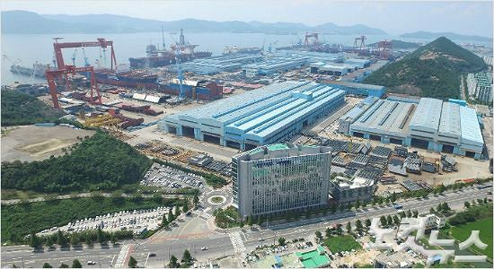 현대삼호중공업 전경 (사진=현대삼호 중공업 제공)