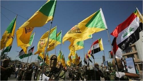 이라크 친이란 시아파 민병대 카타이브-헤즈볼라 대원들(사진=AFP/연합뉴스)