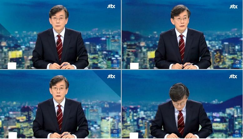 지난 2일 방송한 JTBC 메인 뉴스 '뉴스룸-신년특집 대토론' (사진=방송화면 캡처)