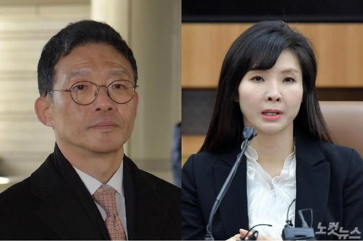 안태근 전 검사장과 서지현 검사 (사진=박종민 기자/자료사진)