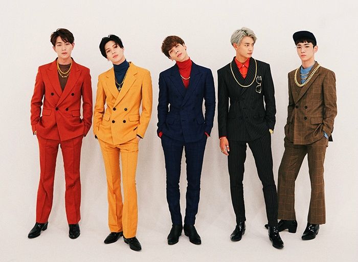 오늘(25일) 데뷔 12주년을 맞은 샤이니. 왼쪽부터 온유, 태민, 고(故) 종현, 민호, 키 (사진=SM엔터테인먼트 제공)