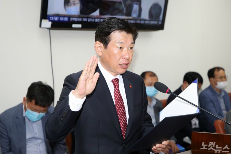 김정학 제주도개발공사 사장 예정자.