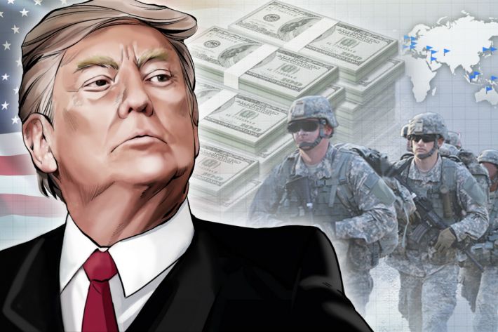 트럼프 대통령의 해외주둔 미군 감축. (사진=연합뉴스/자료사진)