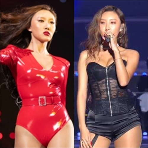 의상 논란 아랑곳 않고 파격 의상을 선보인 화사의 다음 행보에 관심이 모인다.