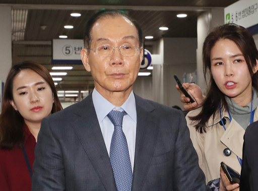 이학수 전 삼성그룹 부회장.