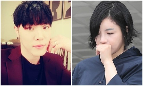 가수 휘성(왼쪽)과 방송인 에이미. 휘성 인스타그램, 연합뉴스.