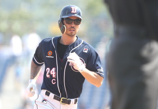 오재원 선수. 연합뉴스.