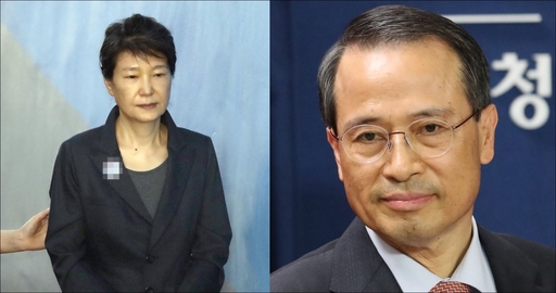 박근혜 전 대통령(왼쪽 사진)과 김규현(오른쪽) 전 청와대 외교안보수석비서관. 연합뉴스