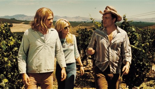 영화 와인 미라클 속 보 배럿(왼쪽)