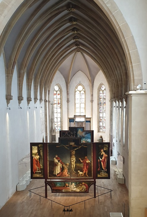 알자스 콜마르 운터린덴 박물관 2층에서 바라본 이젠하임 제단화