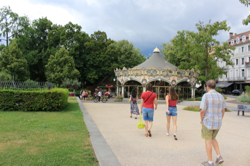 알자스 콜마르 셩드 막쓰공원 회전목마
