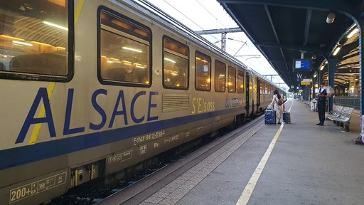 알자스 콜마르로 가는 TER