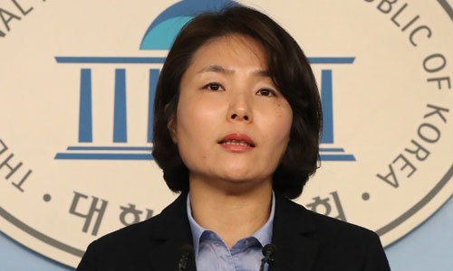 자유한국당 전희경 대변인. 연합뉴스