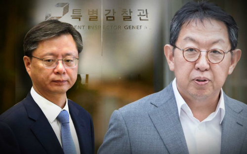 2016년 비리 의혹이 불거진 우병우 전 청와대 민정수석(왼쪽)과 그를 감찰했다는 이유로 사실상 쫓겨난 이석수 전 대통령 직속 특별감찰관. 세계일보 자료사진