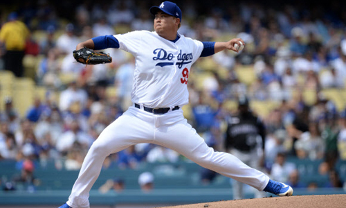 류현진. AP연합뉴스