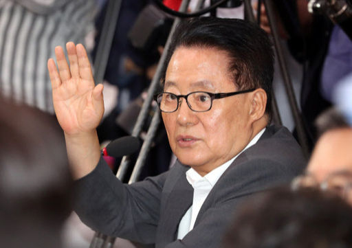 대안신당 박지원 의원. 뉴시스