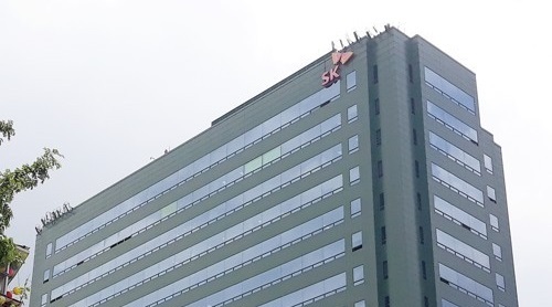SK브로드밴드 건물. 연합뉴스