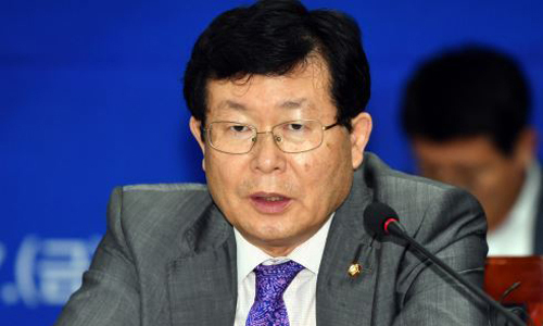 더불어민주당 설훈 최고위원이 발언하고 있다. 뉴시스