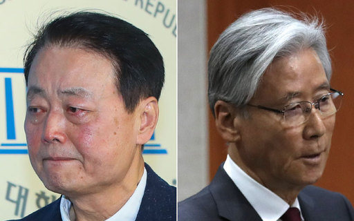 한선교 의원(왼쪽)과 여상규 의원