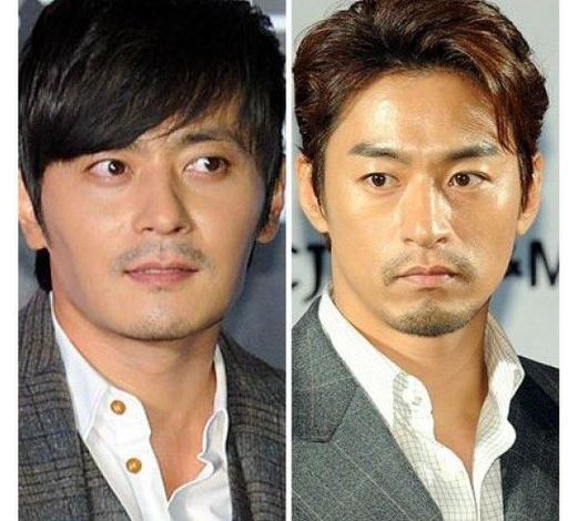 (사진 왼쪽부터) 주진모, 장동건