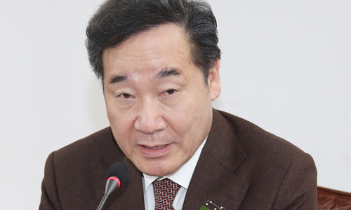 이낙연 국무총리가 지난 10일 서울 종로구 이북5도청에서 인사말을 하고 있다. 연합뉴스