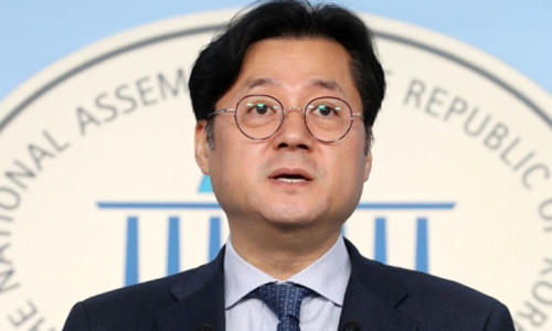 더불어민주당 홍익표 수석대변인. 뉴시스