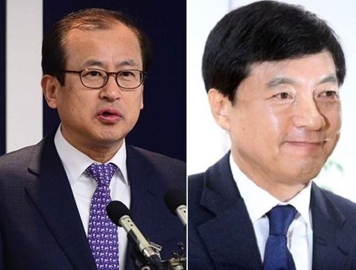 문찬석 광주지검장(왼쪽), 이성윤 서울중앙지검장