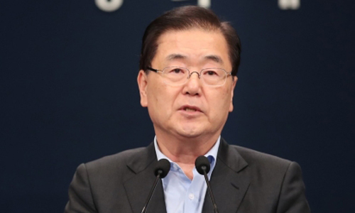 정의용 국가안보실장. 연합뉴스