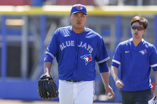 토론토 블루제이스 류현진. 연합뉴스