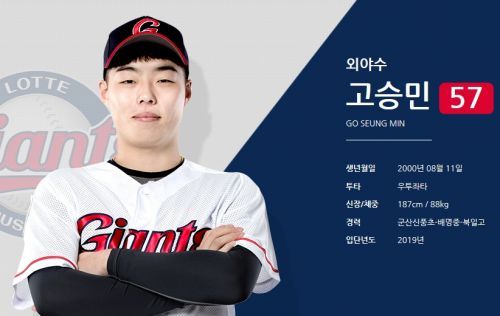 사진=롯데자이언츠 홈페이지 화면 캡처