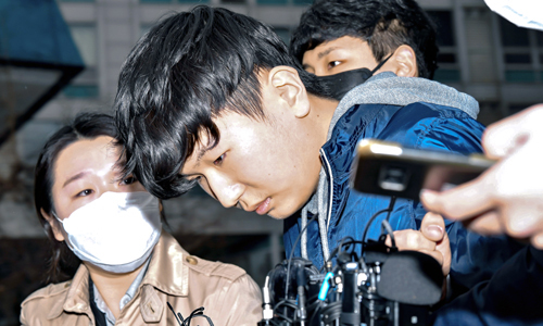 텔레그램 '박사방'에서 운영자 조주빈을 도와 대화방 운영 및 관리에 관여한 공범 '부따' 강훈. 연합뉴스