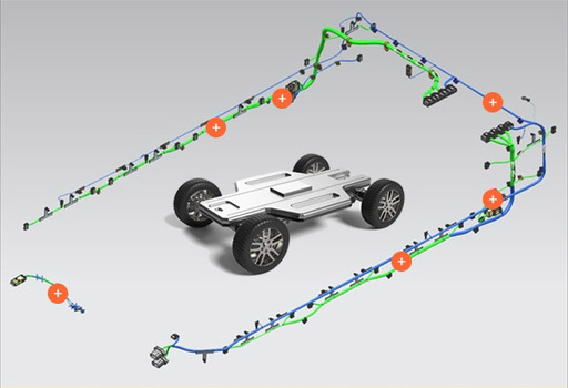 에스모는 전기자동차에서 더욱 중요성이 높아진 부품 ‘와이어링 하네스’를 생산한다. 에스모 홈페이지