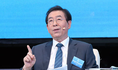 박원순 서울시장. 연합뉴스