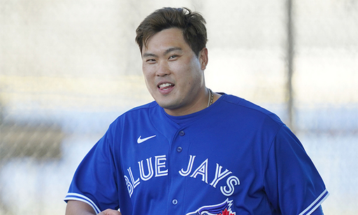 메이저리그 토론토 블루제이스의 류현진. 연합뉴스