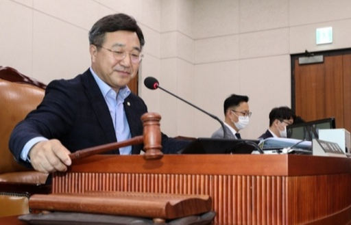 국회 법사위원장인 더불어민주당 윤호중 의원. 연합뉴스