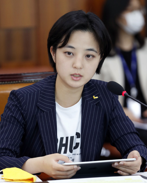 정의당 류호정 의원. 뉴시스