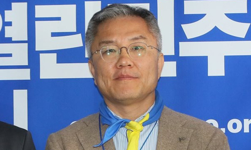 열린민주당 비례대표 후보로 4·15 총선에서 당선된 최강욱 전 청와대 공직기강비서관. 연합뉴스