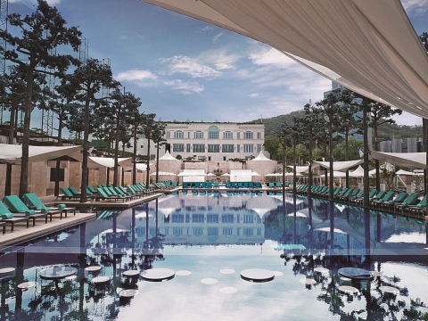 반얀트리 클럽 앤 스파 서울의 오아시스./반얀트리 서울