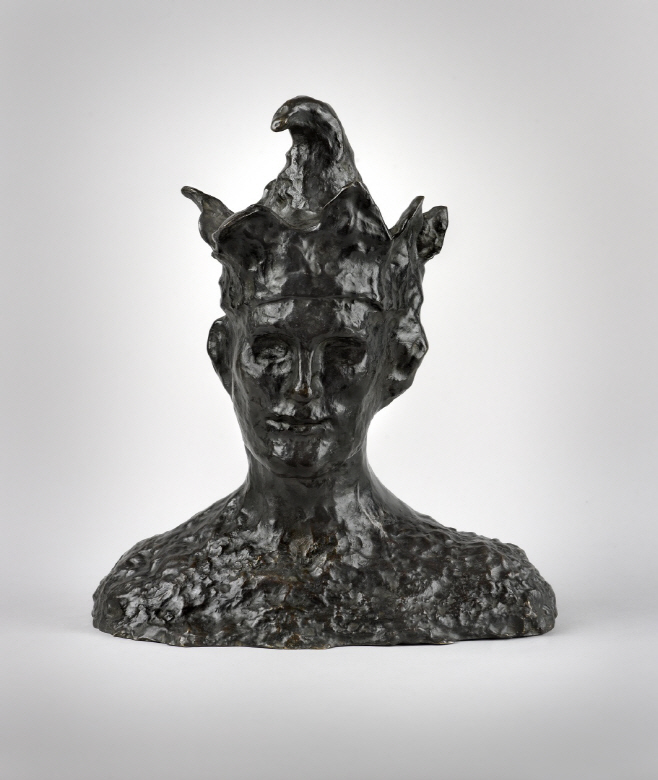 파블로 피카소, 미치광이, 청동, 1905 ⓒ Laurent Lecat / Musee d‘Art moderne de Troyes, collections nationales Pierre et Denise Levy 제공=트루아현대미술관