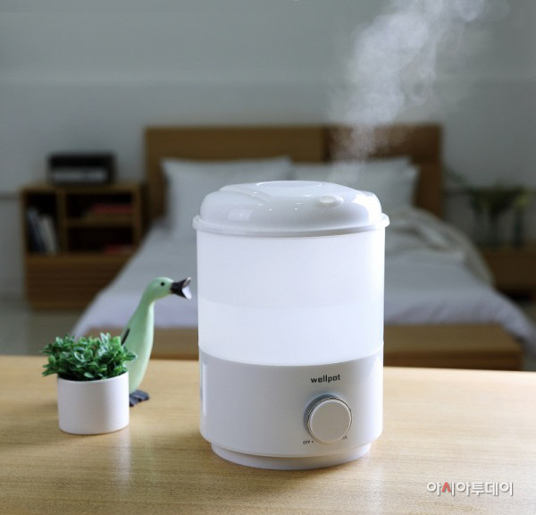 한국웰포트 가열식 가습기 ‘스팀타임’/제공=한국웰포트