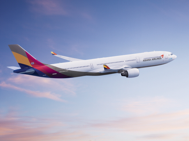 A330 항공기./제공=아시아나항공