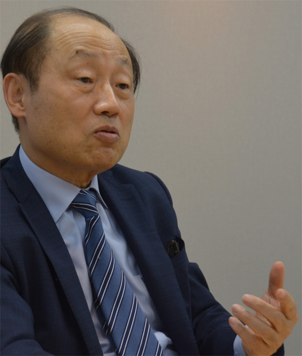 신희택 무역위원장이 지난달 말 서울 강남구 대한상사중재원 국제중재센터에서 정부의 투자자-국가 간 소송(ISD) 대응에 대한 견해를 밝히고 있다. 대한상사중재원 국제중재센터 제공