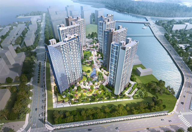 대림산업 ‘e편한세상 거제 유로아일랜드’.