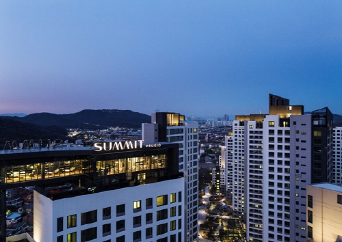 과천푸르지오써밋 전경. 사진제공=대우건설